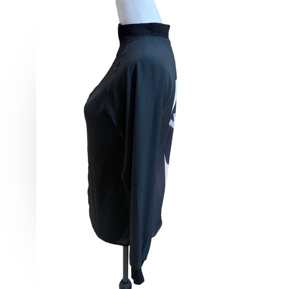 Zara Eclore long sleeve black blouse top. - Picture 3 of 7